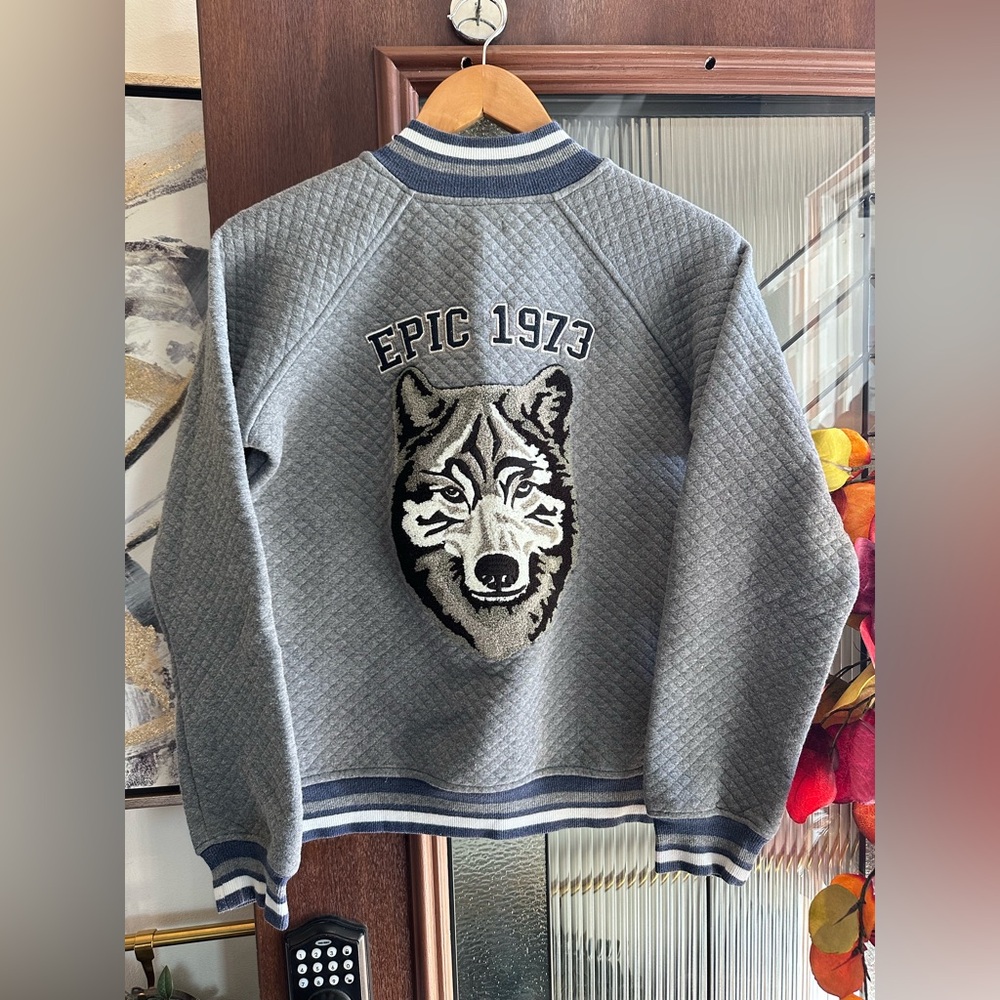 Epic Threads Kids Zip-Up Sweatshirt - Size Large